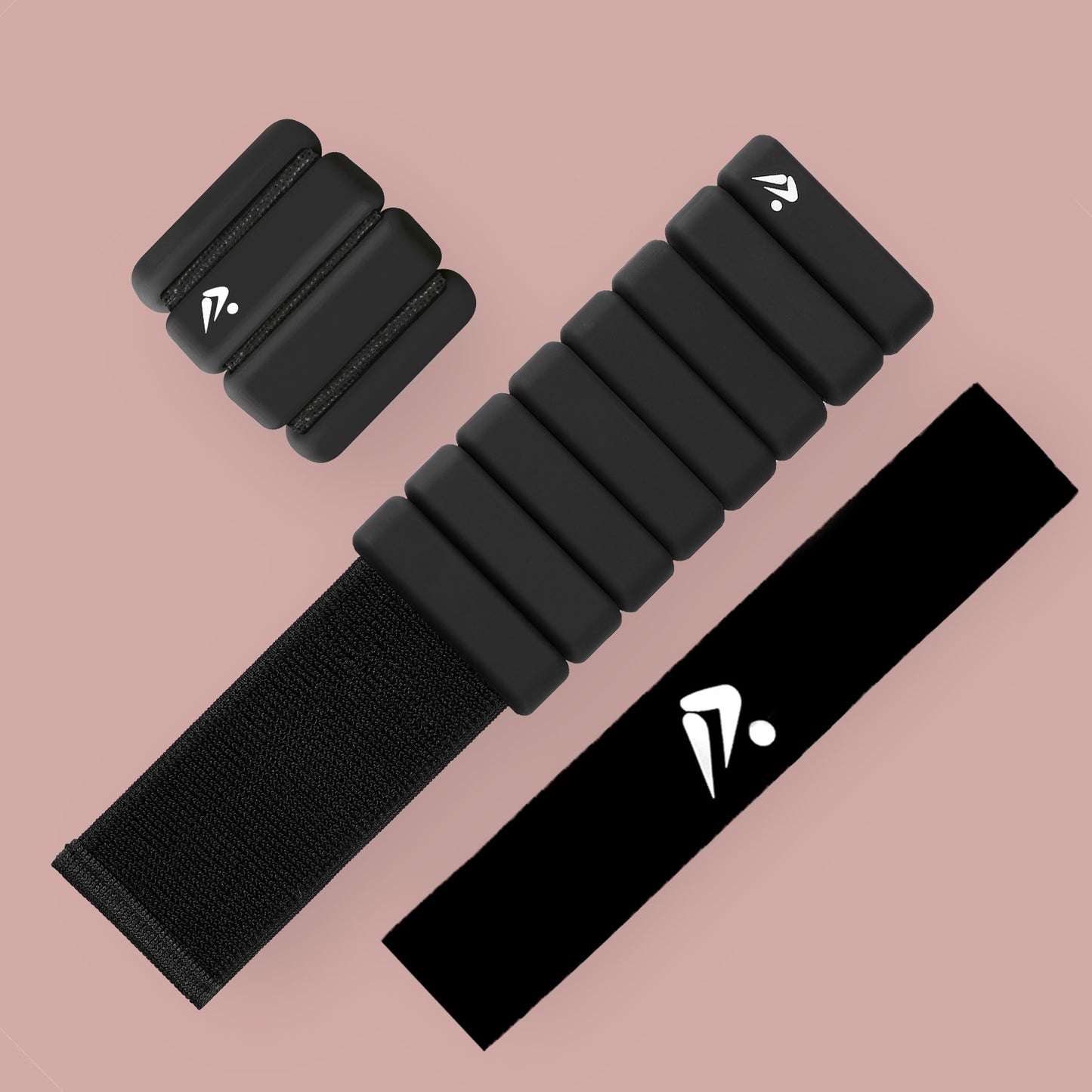 Wrist Weights | Ankle Weights for Women and Men - 2LB Pair (1LB Each) with Resistance Bands
